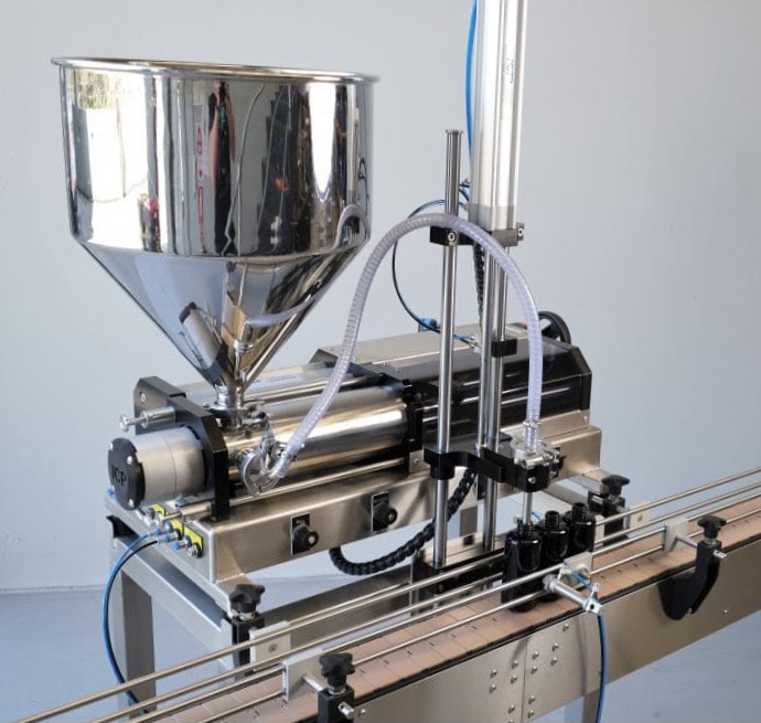 single head auto piston filler