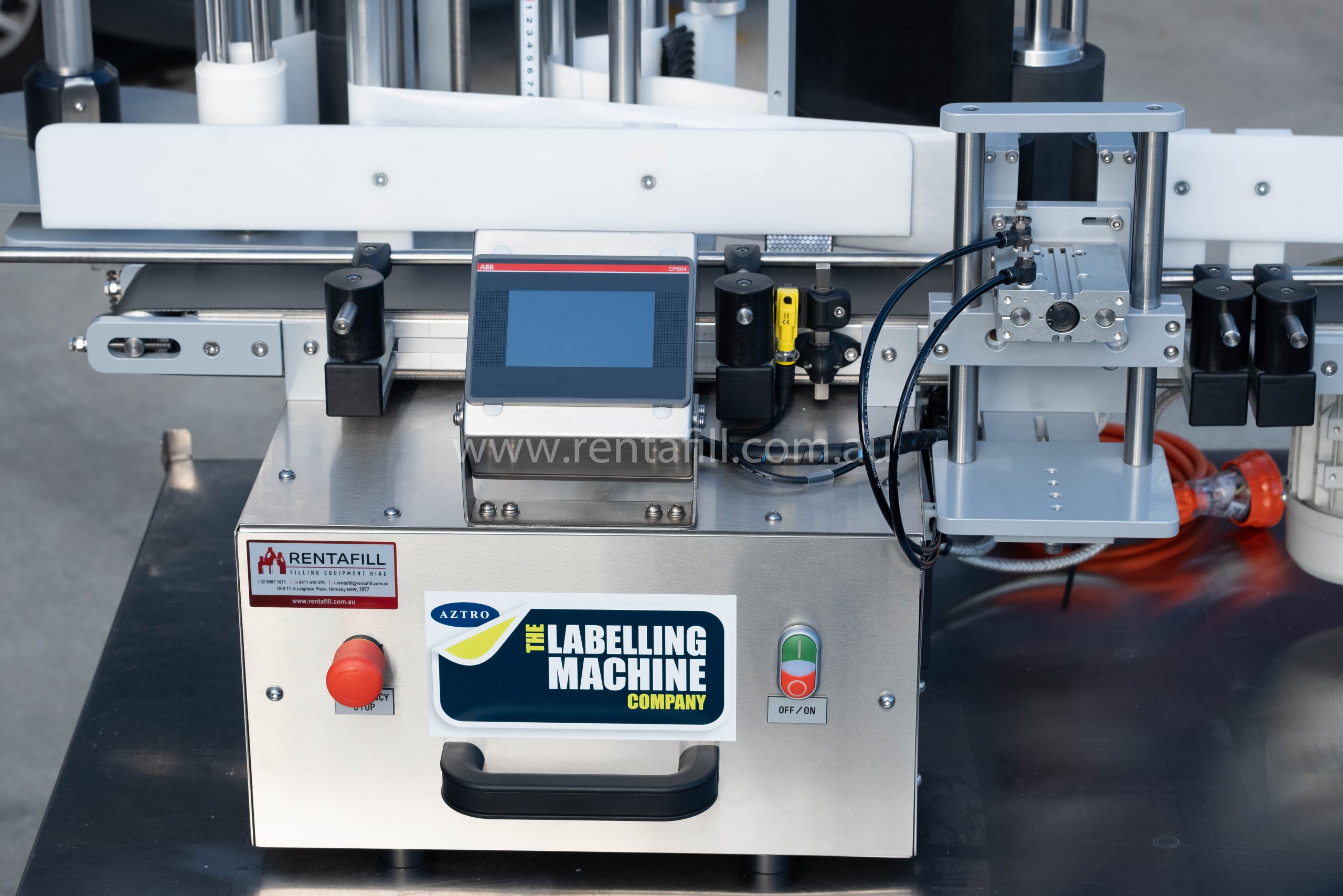 Aztro David wrap in place label applicator