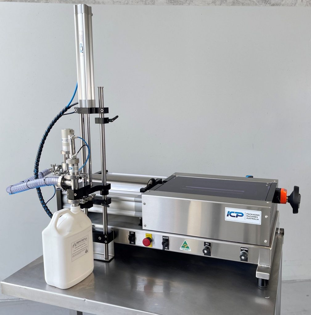 Heavey duty 5 litre liquid filling machine