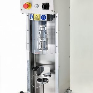 ROPP cap tightening machine applying aluminium caps