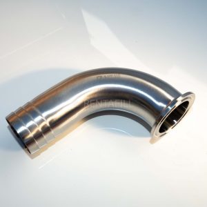 90 deg Hosetail Ferrule 2" 316 stainless