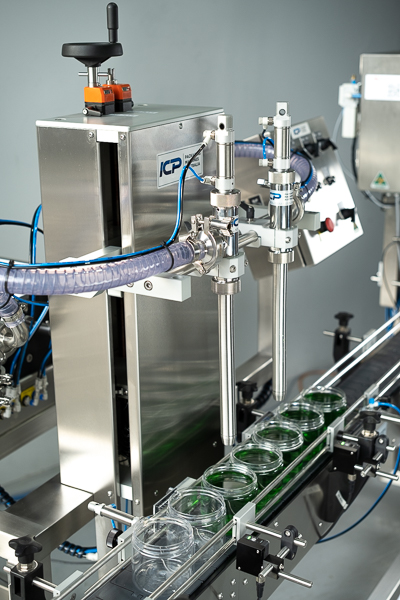 2 head liquid filling machine