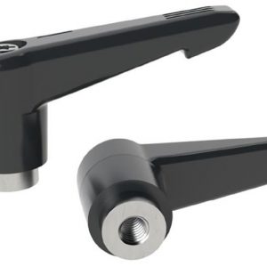 Clamping Handle - stainless insert - M6x40mm