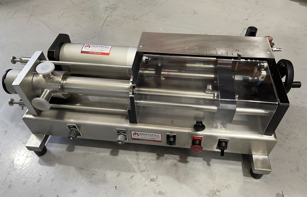 Used liquid filling machine