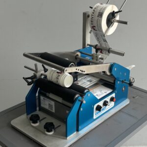 USED benchtop label applicator machine