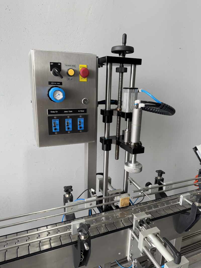 Used bottle capping machine for sale - Rentafill Australia