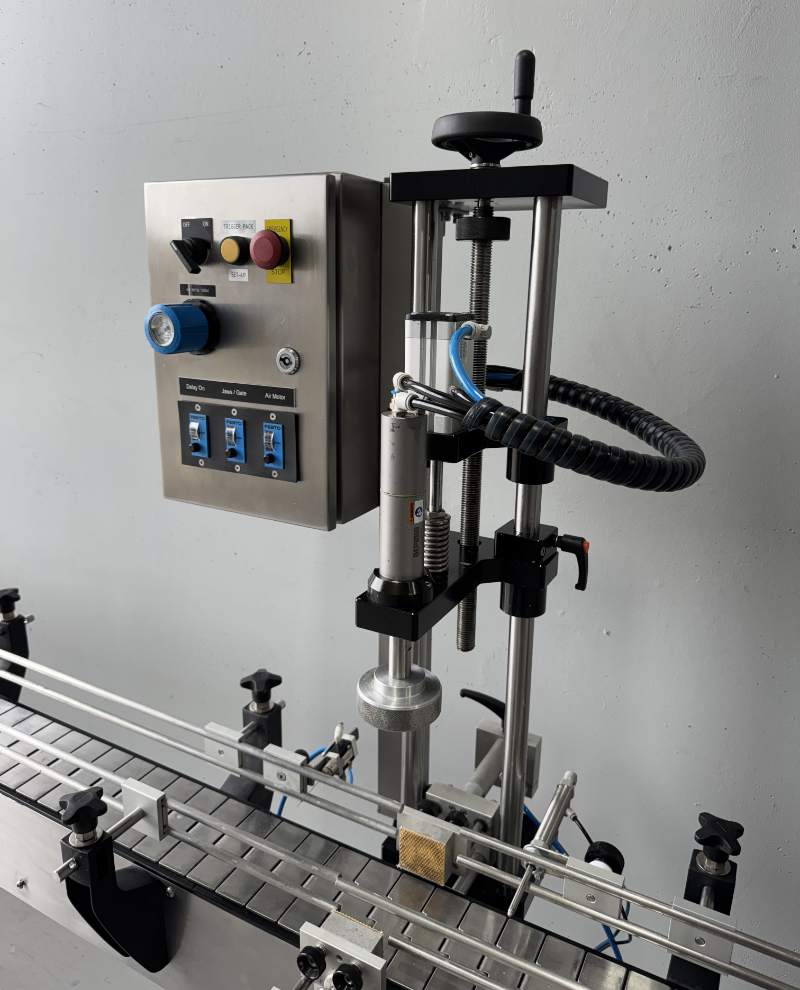 Used Pneumatic auto capper with festo timers