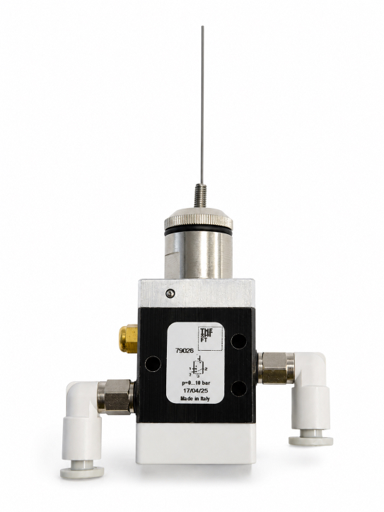 Whisker sensor valve - with air fittings
