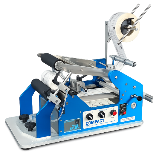 Labelling machine for food and beverage products