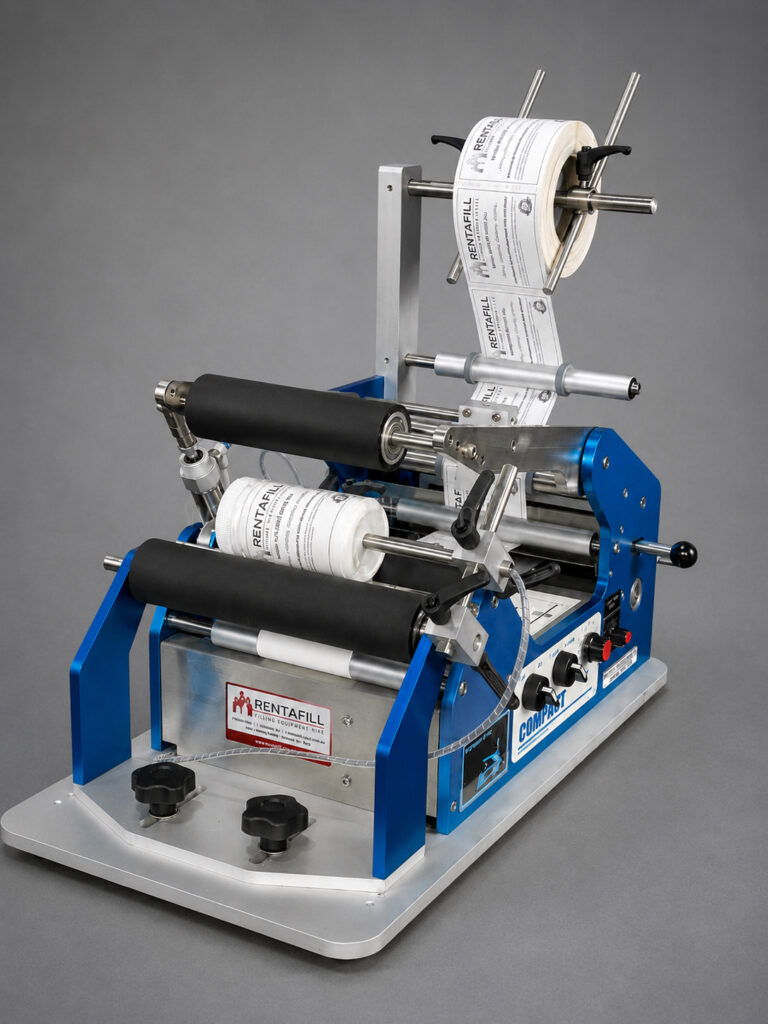 Semi automatic bottle labeller